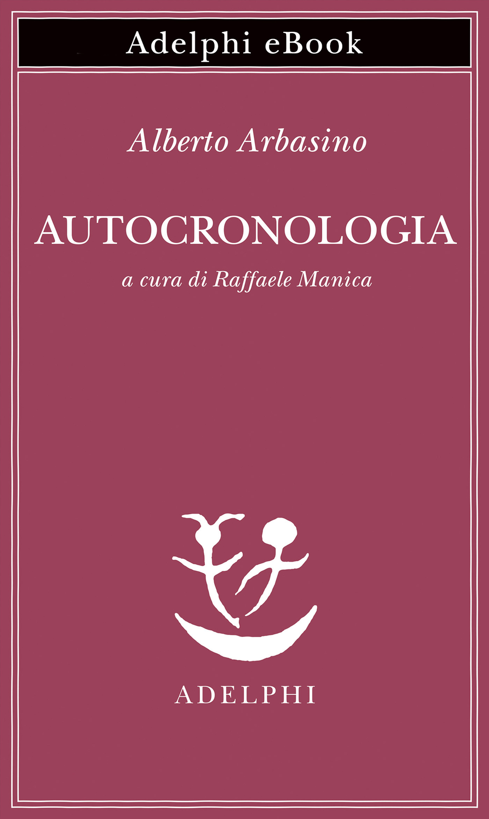 Copertina del volume: Autocronologia