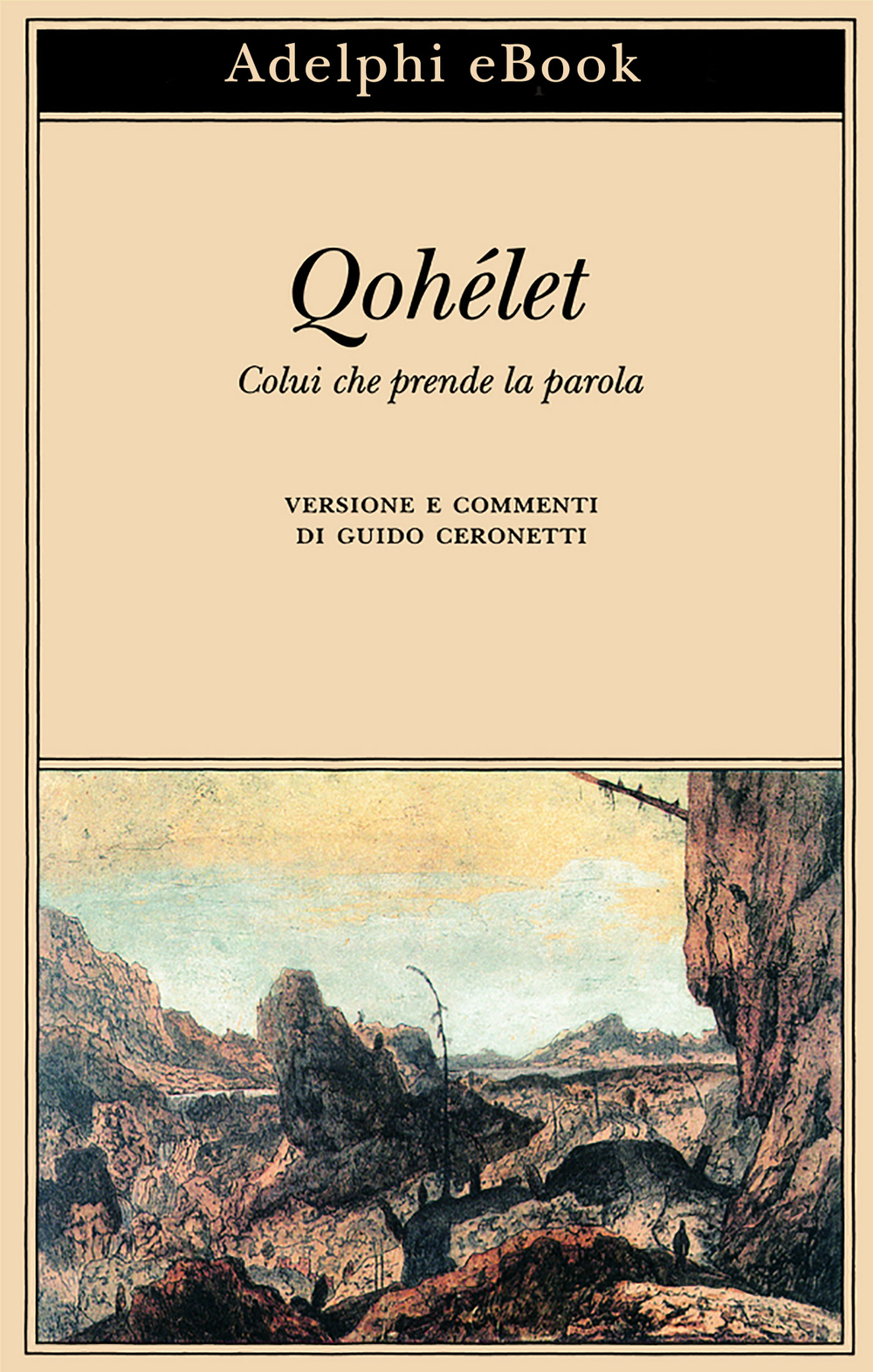 Copertina del volume: Qohélet