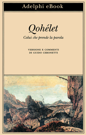 Copertina del volume: Qohélet