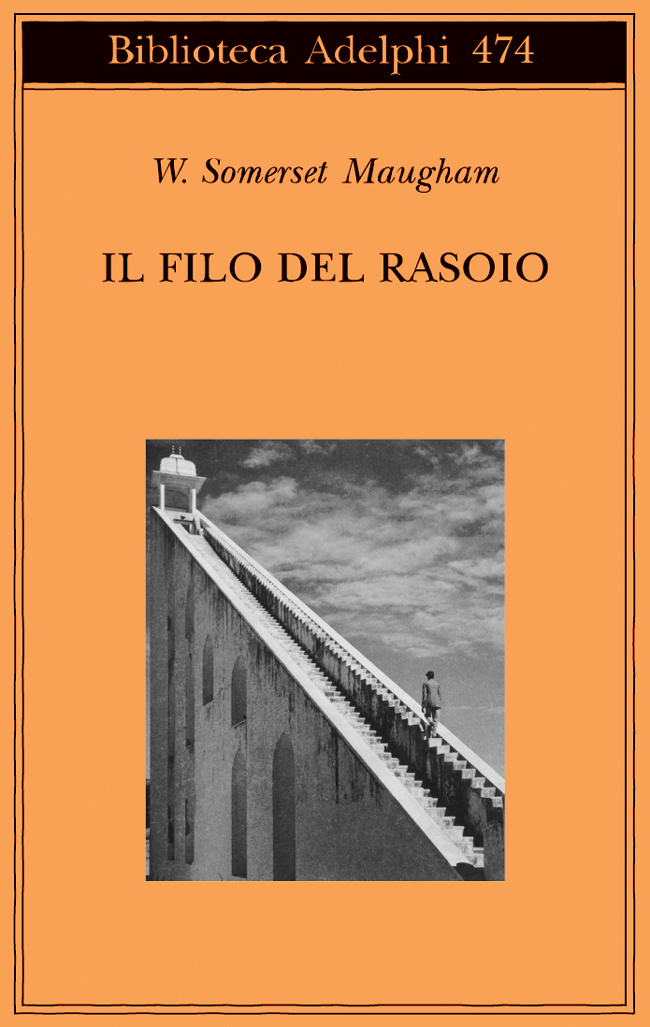 Copertina del volume: Il filo del rasoio