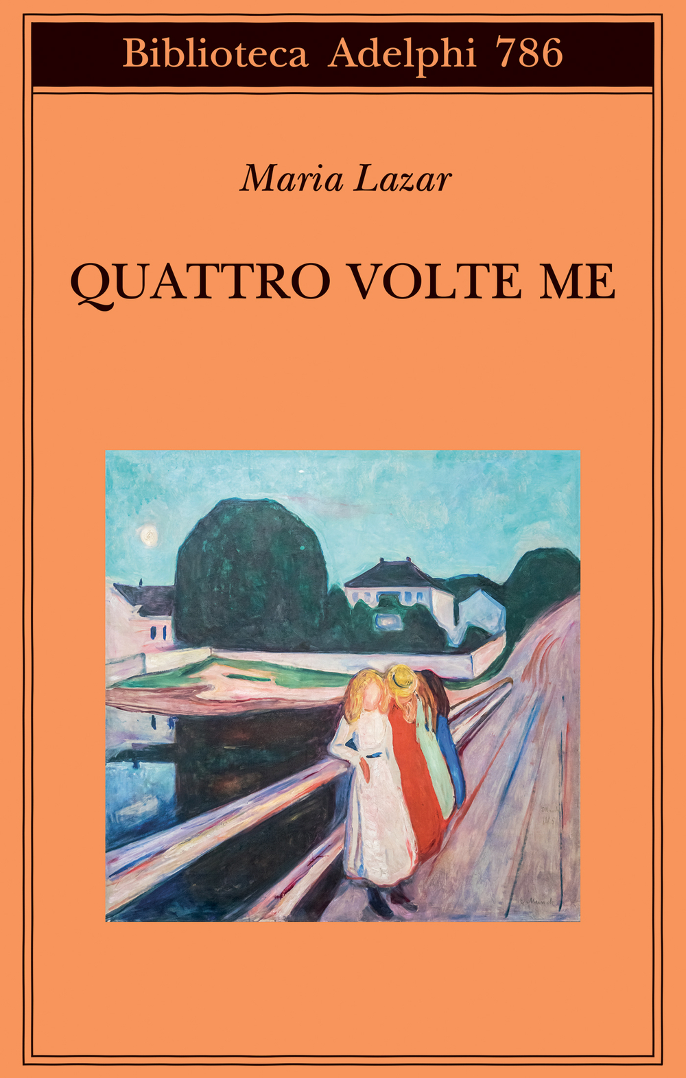 Copertina del volume: Quattro volte me