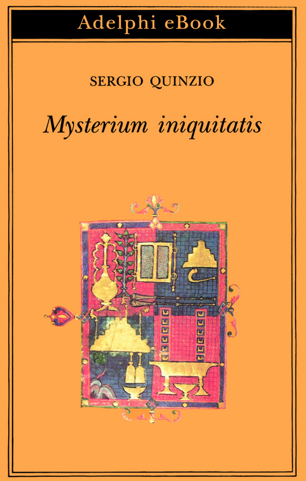 Copertina del volume: Mysterium iniquitatis