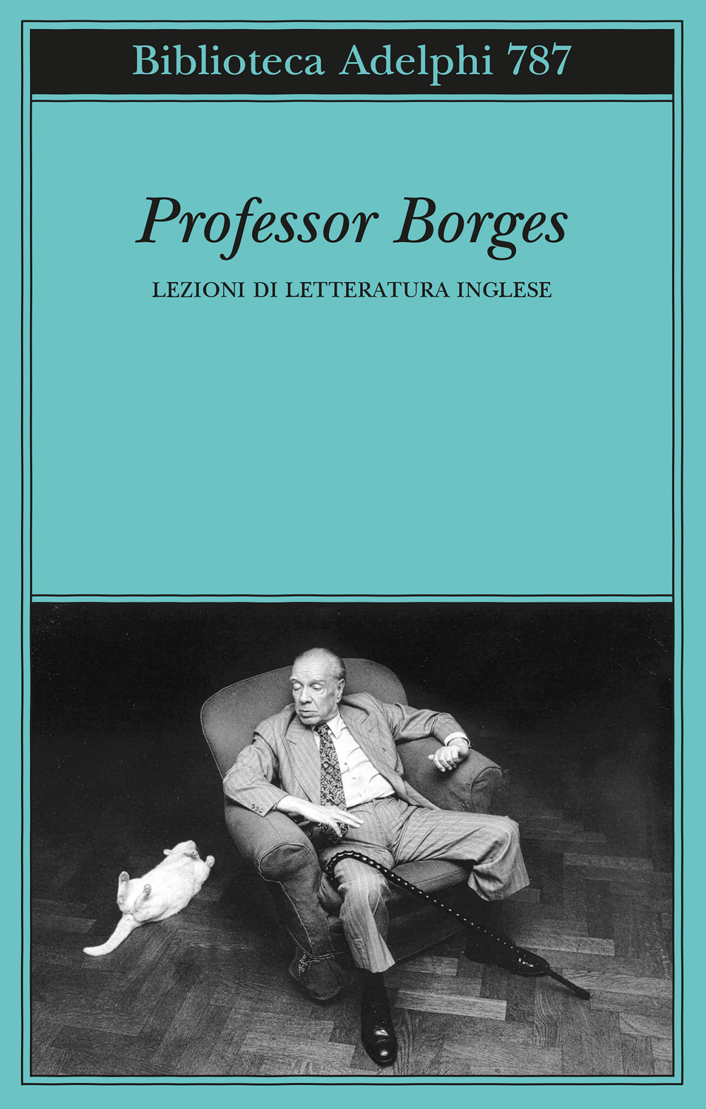 Copertina del volume: Professor Borges