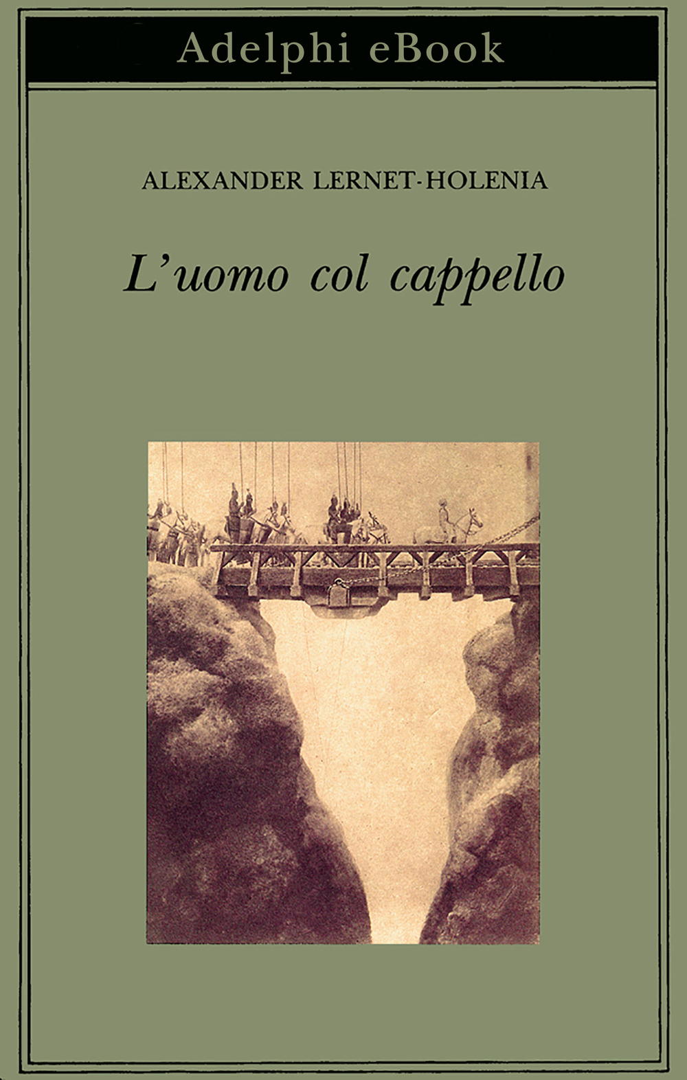 Copertina del volume: L’uomo col cappello
