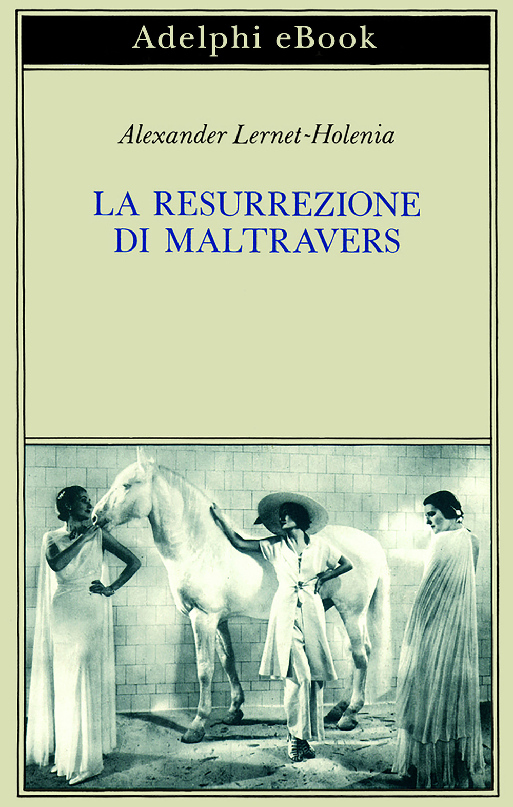 Copertina del volume: La resurrezione di Maltravers