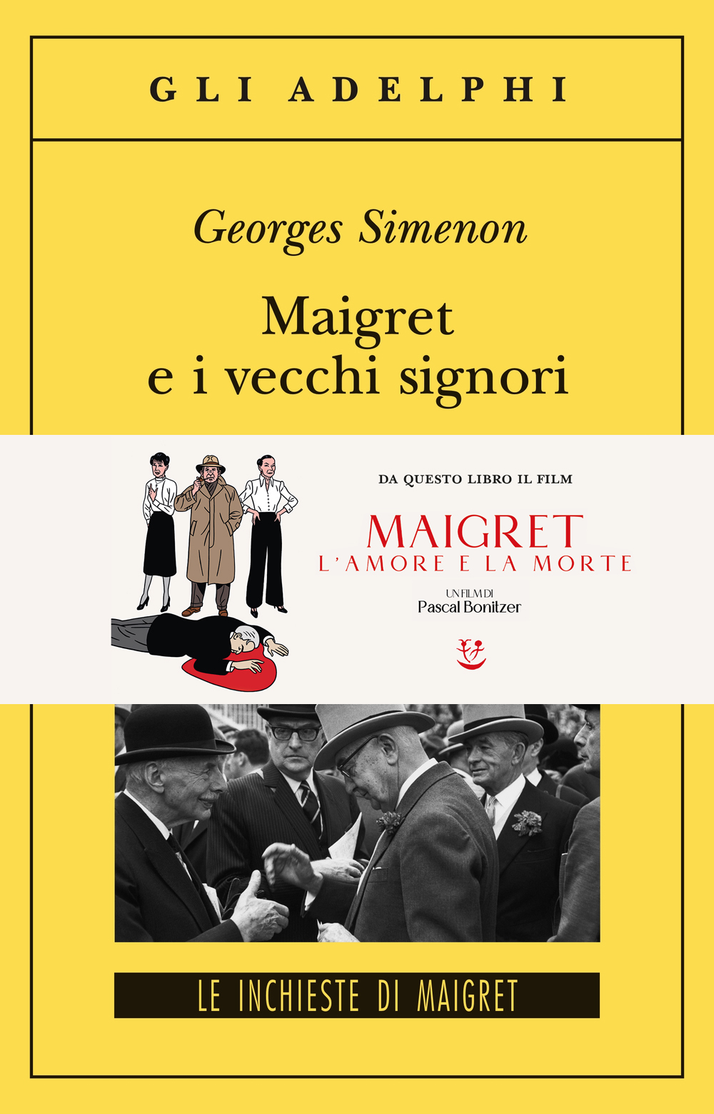 Copertina del volume: Maigret e i vecchi signori