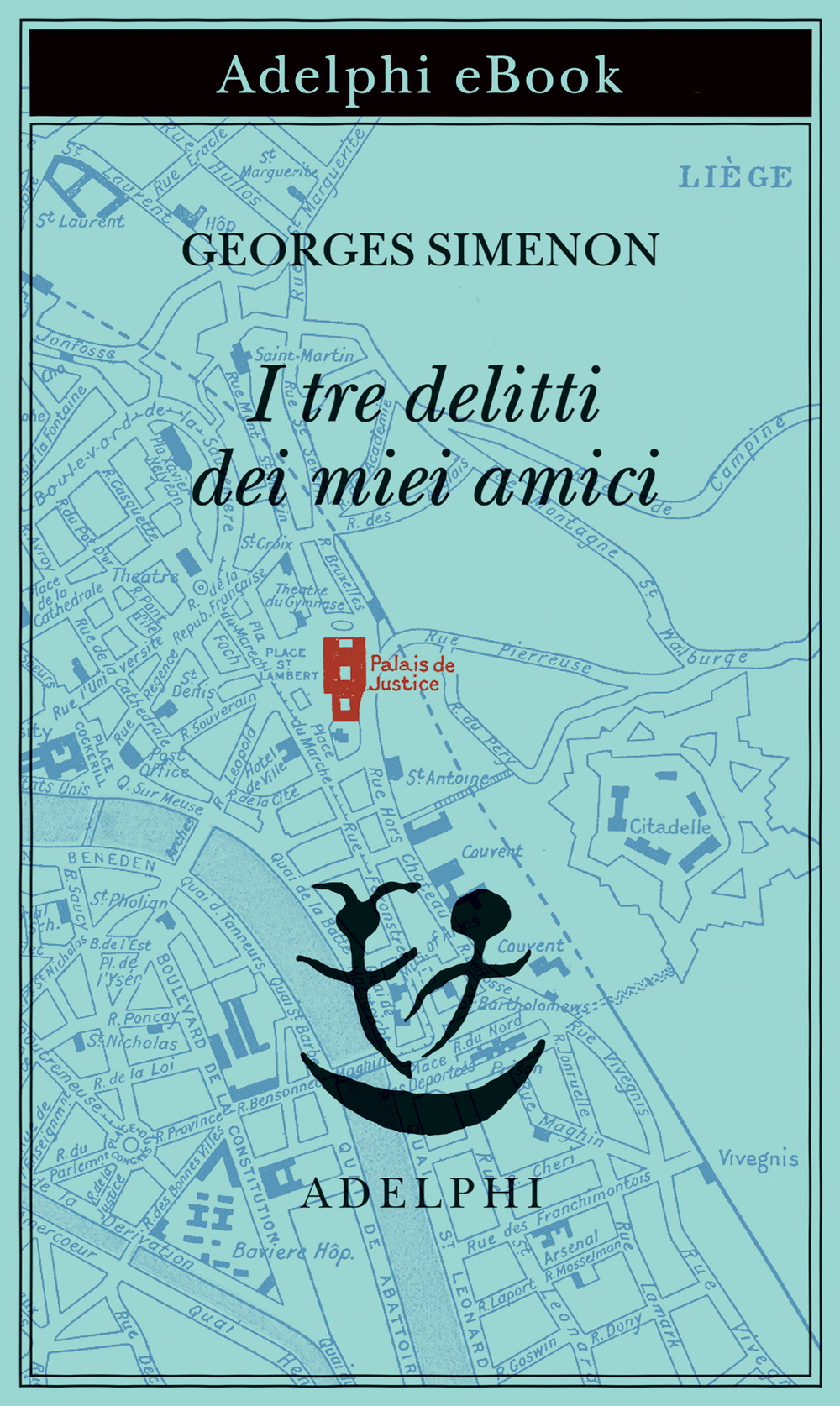 Copertina del volume: I tre delitti dei miei amici