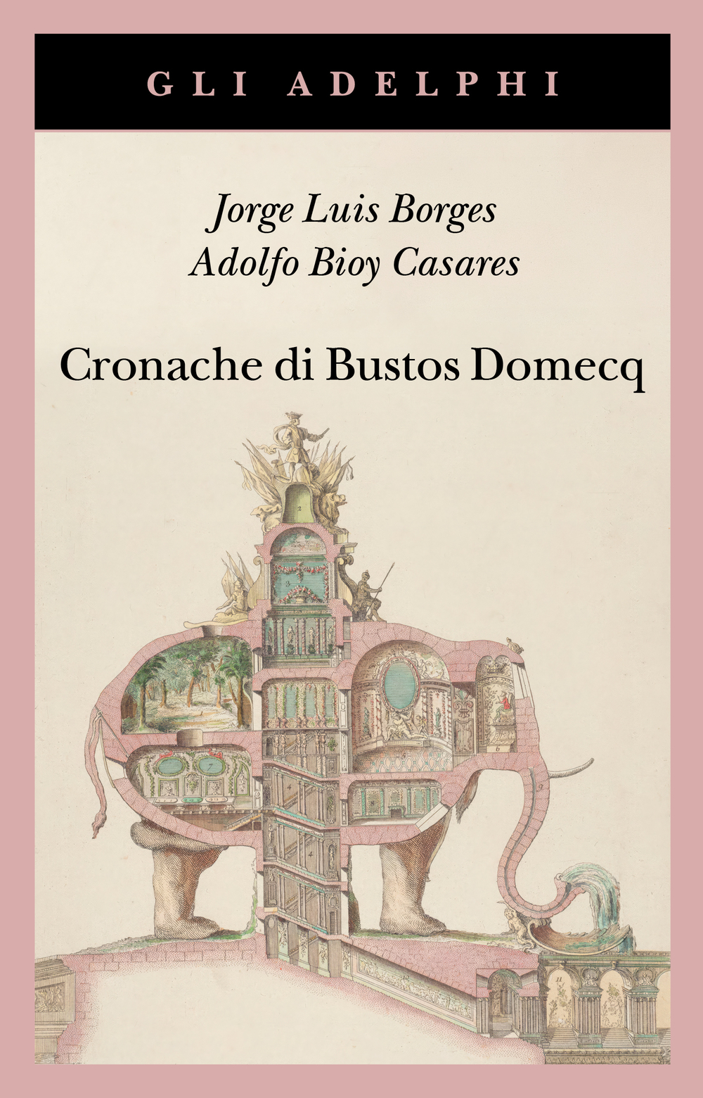 Copertina del volume: Cronache di Bustos Domecq