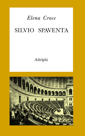 Copertina del volume: Silvio Spaventa