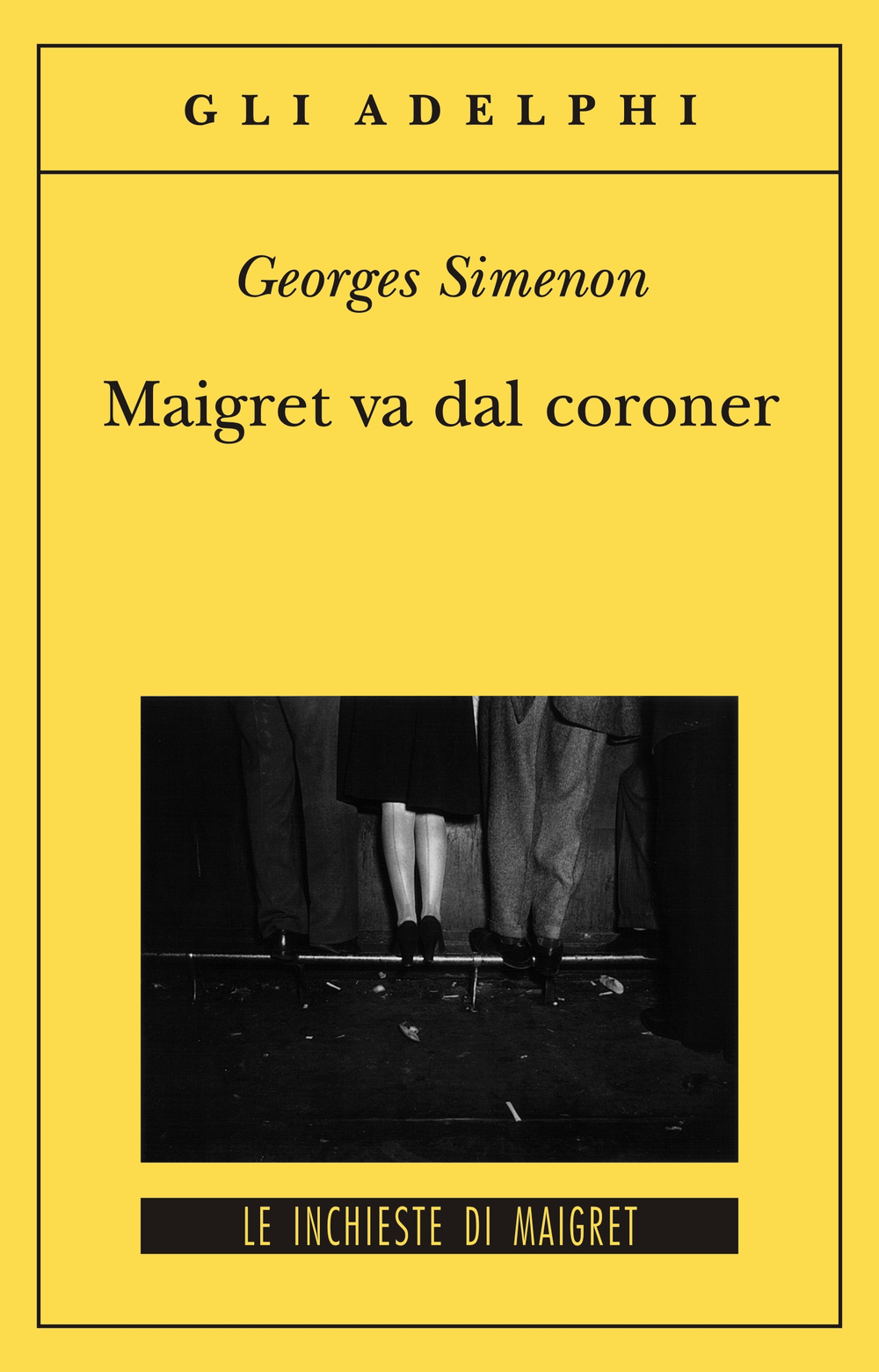 Copertina del volume: Maigret va dal coroner