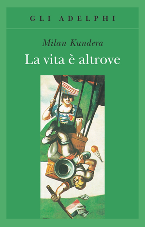 Copertina del volume: La vita è altrove