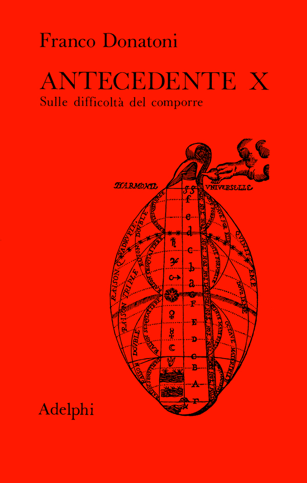 Copertina del volume: Antecedente X