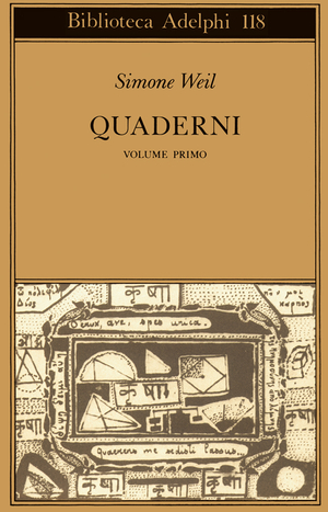 Copertina del volume: Quaderni, I