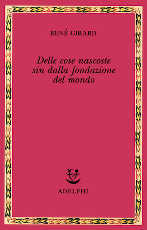 Copertina del volume: Delle cose nascoste sin dalla fondazione del mondo