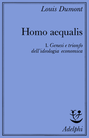Copertina del volume: Homo aequalis