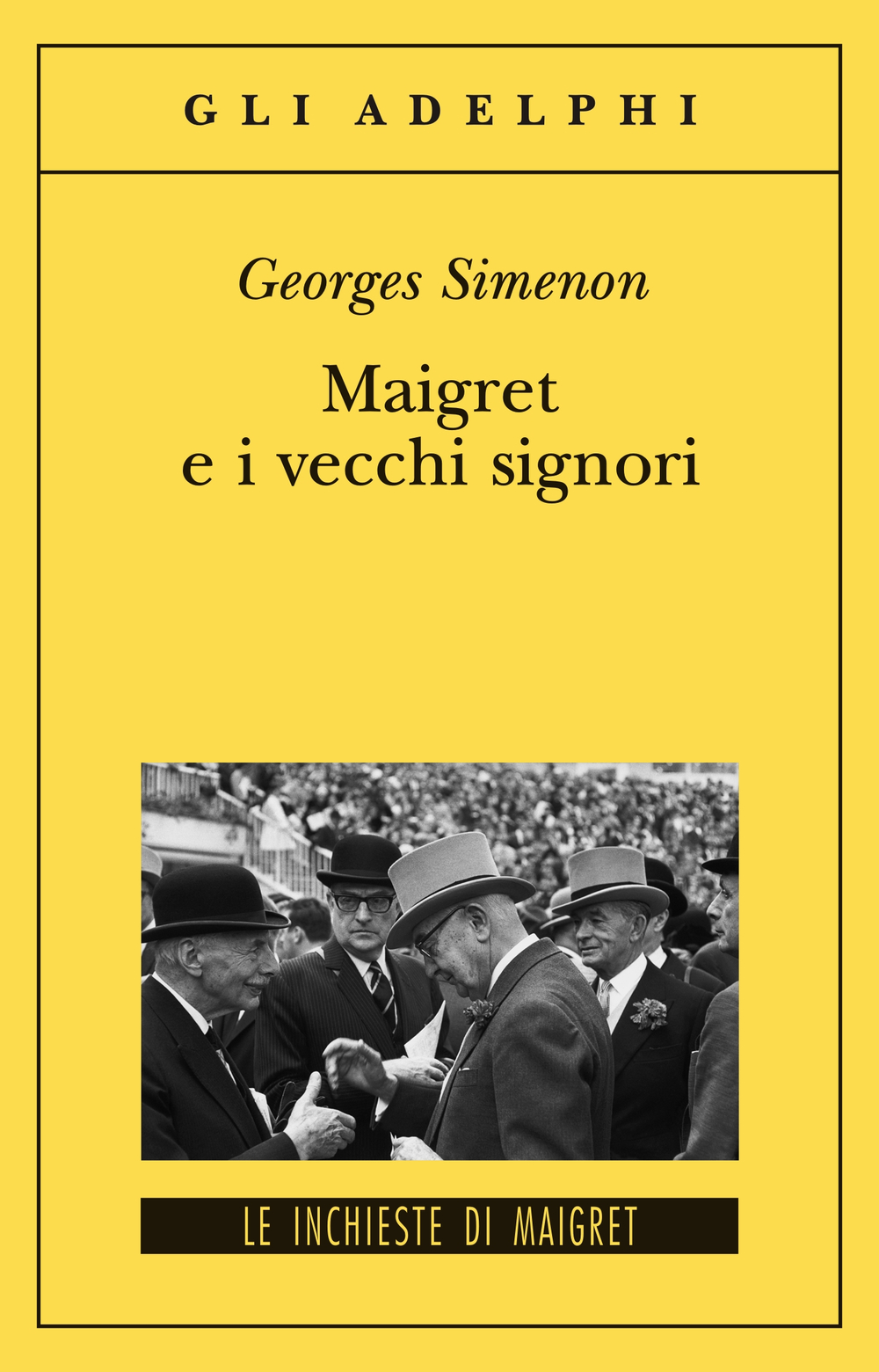 Copertina del volume: Maigret e i vecchi signori