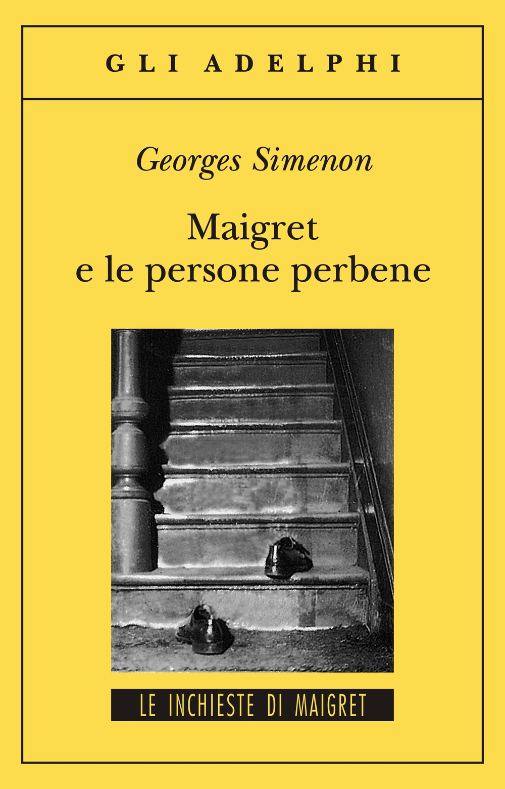 Copertina del volume: Maigret e le persone perbene