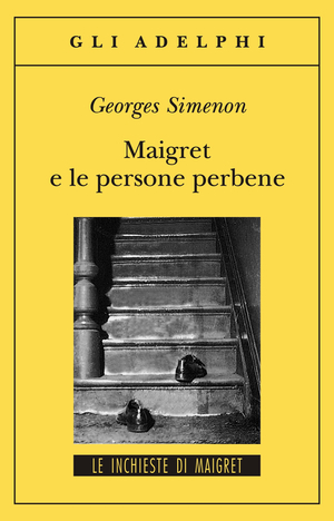 Copertina del volume: Maigret e le persone perbene