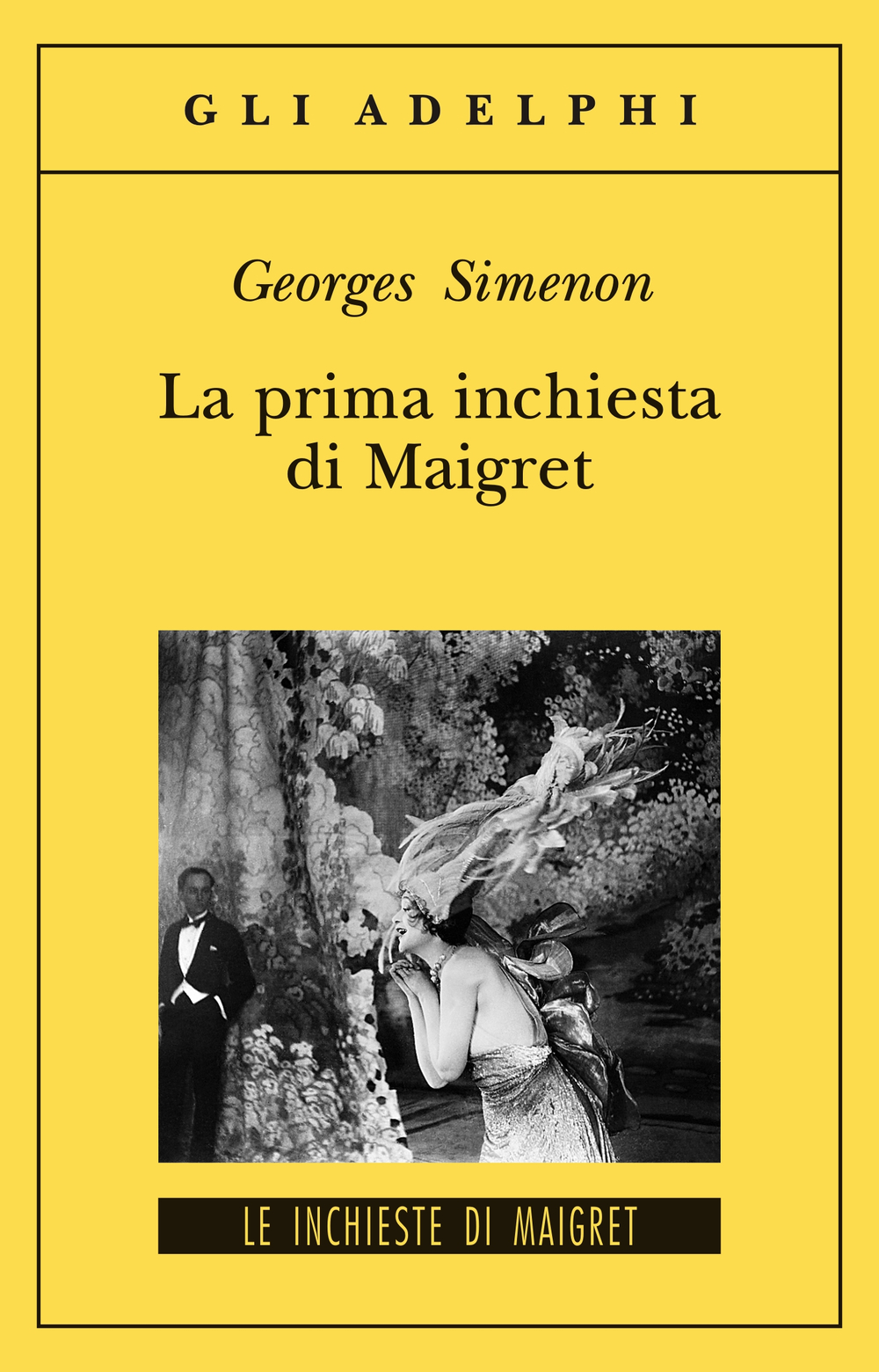 Copertina del volume: La prima inchiesta di Maigret
