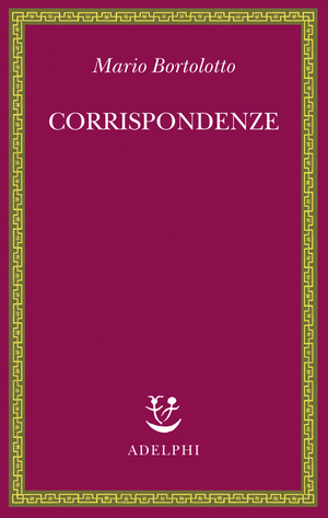 Copertina del volume: Corrispondenze