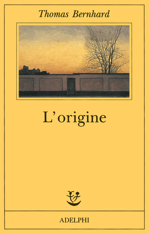 Copertina del volume: L’origine