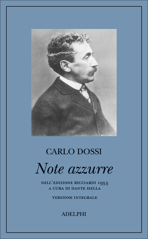 Copertina del volume: Note azzurre