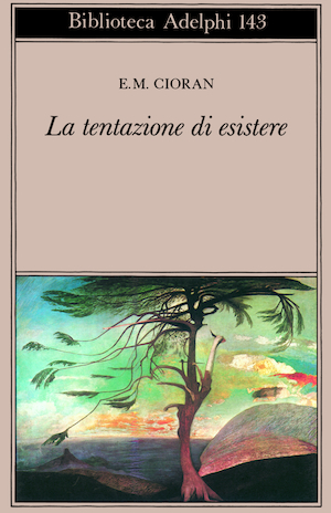 Copertina del volume: La tentazione di esistere