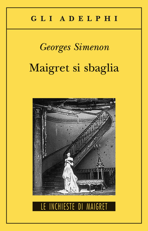 Copertina del volume: Maigret si sbaglia