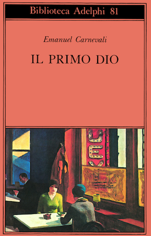 Copertina del volume: Il primo dio