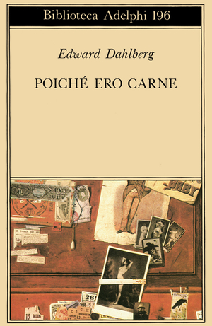 Copertina del volume: Poiché ero carne