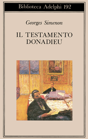 Copertina del volume: Il testamento Donadieu