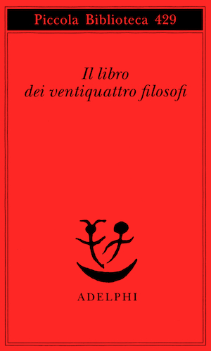 Copertina del volume: Il libro dei ventiquattro filosofi