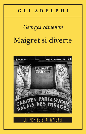 Copertina del volume: Maigret si diverte