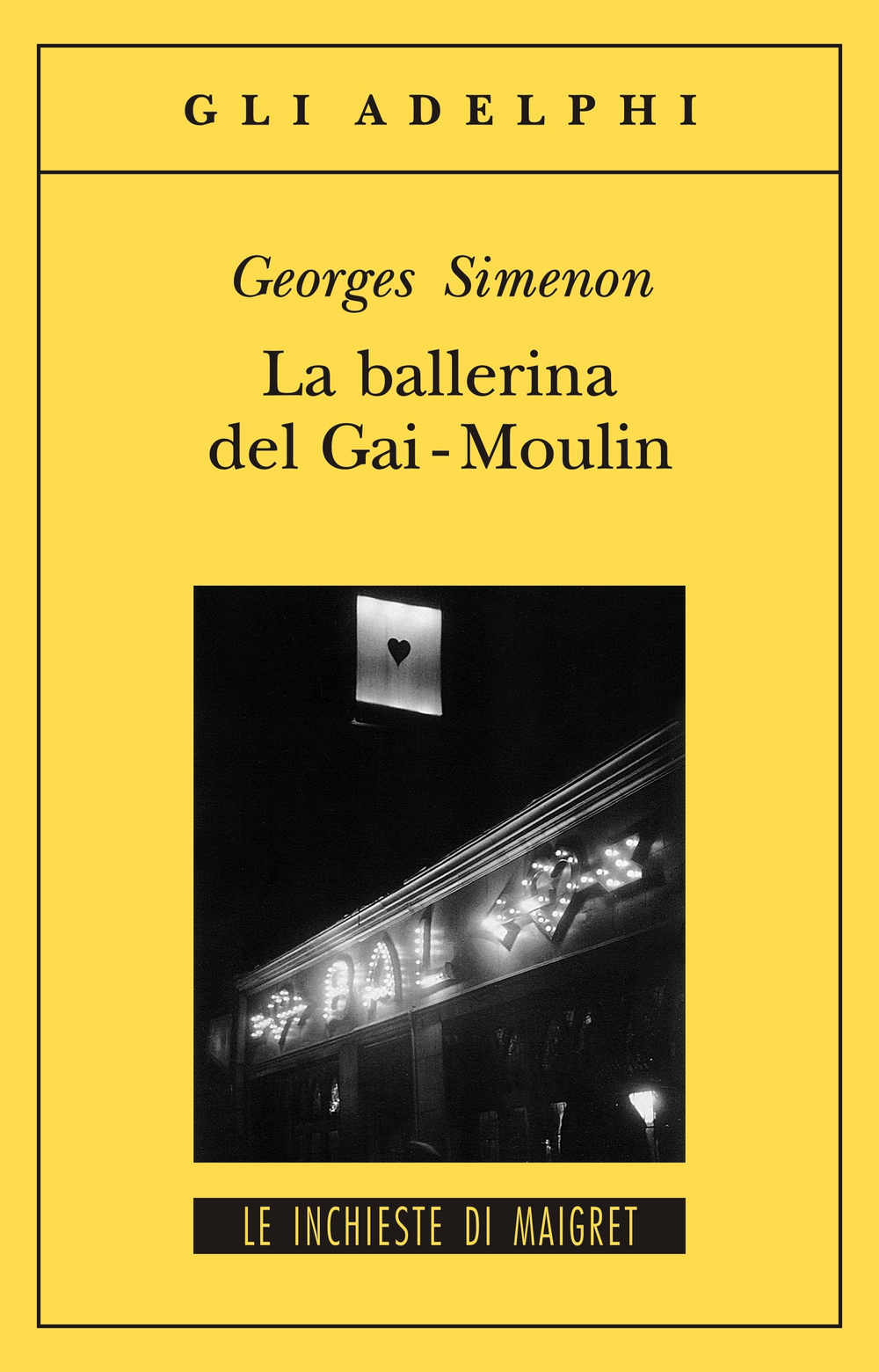 Copertina del volume: La ballerina del Gai-Moulin
