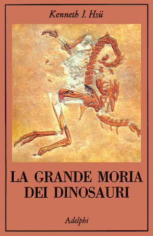 Copertina del volume: La grande moria dei dinosauri