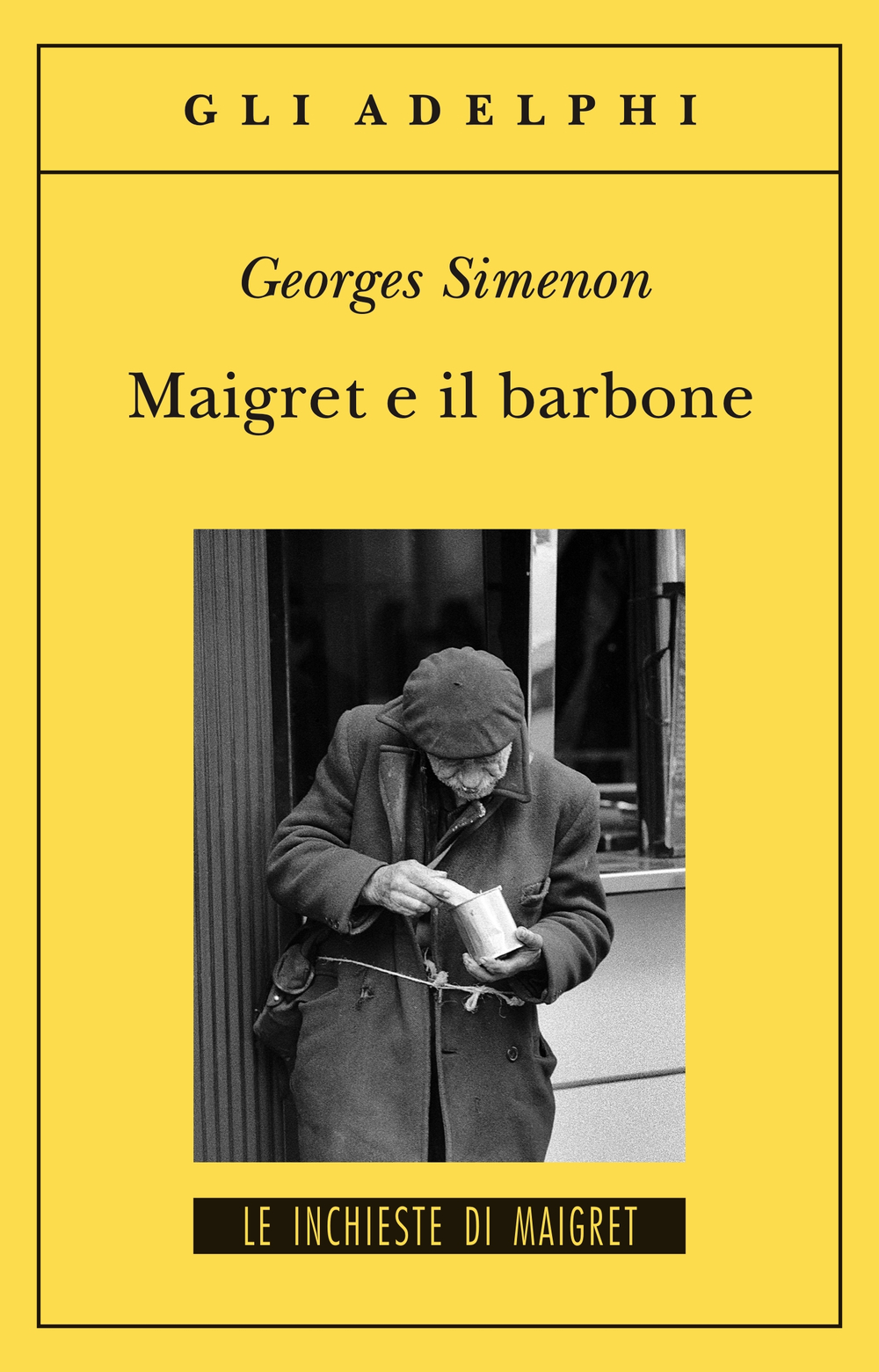 Copertina del volume: Maigret e il barbone