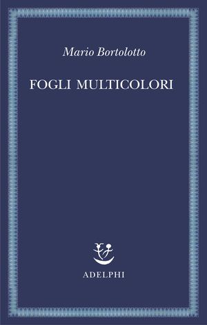 Copertina del volume: Fogli multicolori