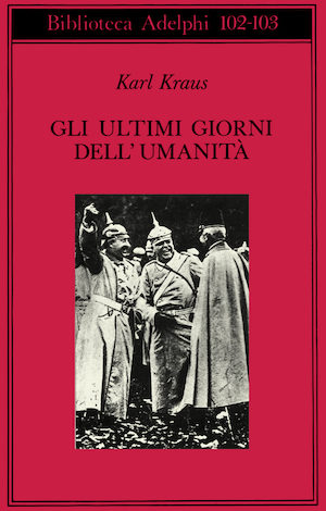 Copertina del volume: Gli ultimi giorni dell’umanità