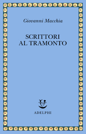 Copertina del volume: Scrittori al tramonto