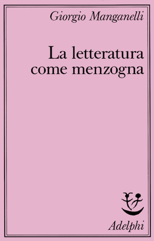 Copertina del volume: La letteratura come menzogna