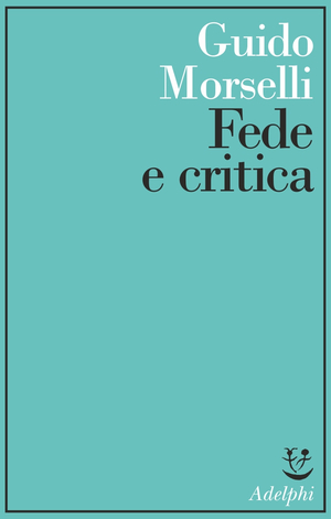 Copertina del volume: Fede e critica