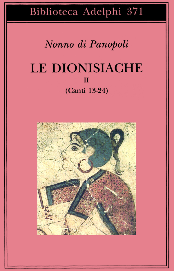 Copertina del volume: Le Dionisiache, II