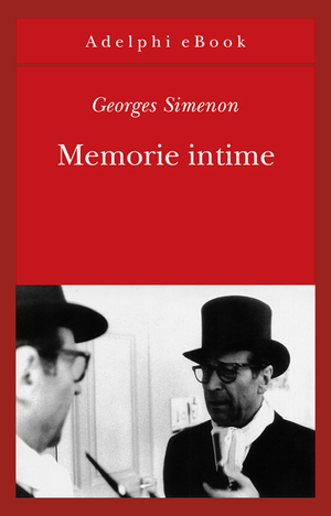 Copertina del volume: Memorie intime