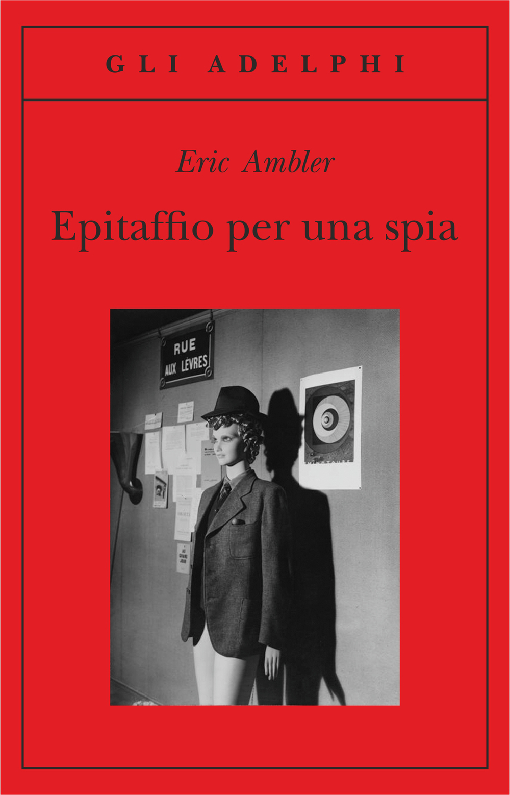 Copertina del volume: Epitaffio per una spia