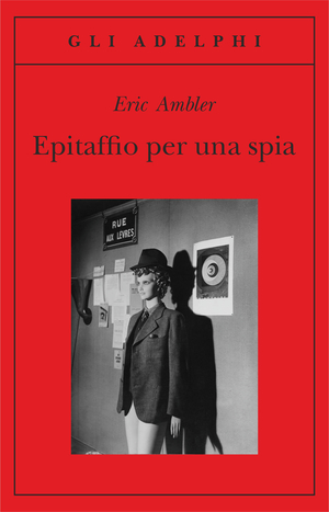 Copertina del volume: Epitaffio per una spia
