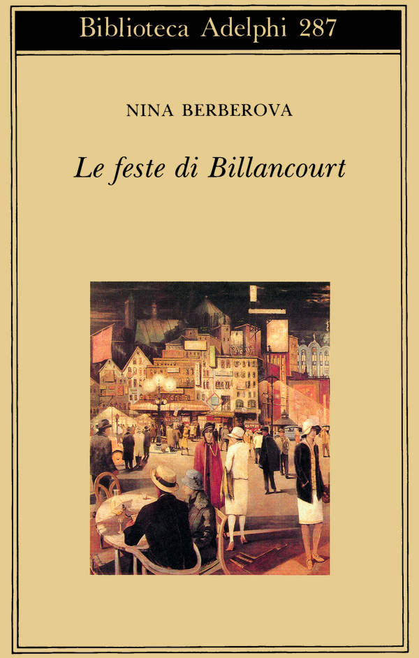 Copertina del volume: Le feste di Billancourt