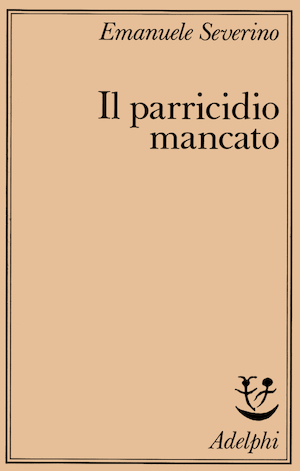 Copertina del volume: Il parricidio mancato