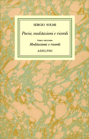 Copertina del volume: Opere, I - Poesie, meditazioni e ricordi