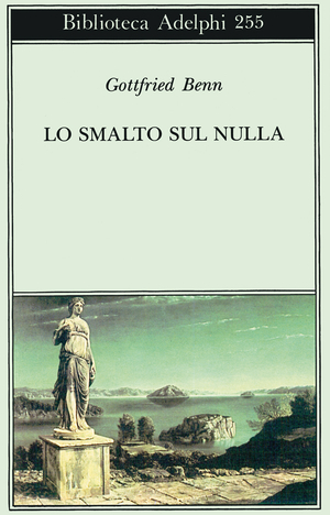 Copertina del volume: Lo smalto sul nulla