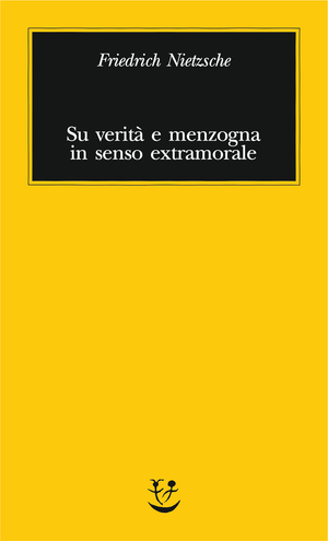 Copertina del volume: Su verità e menzogna in senso extramorale